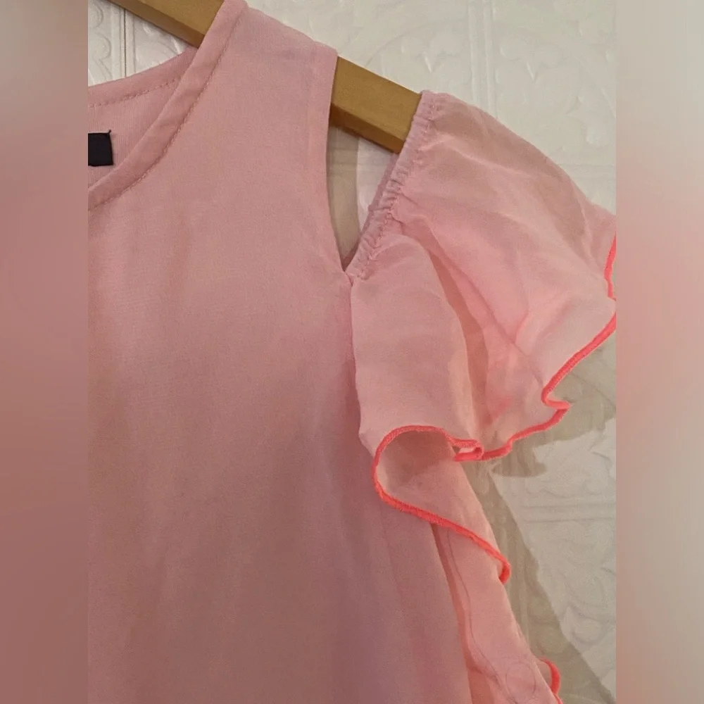 Tommy Hilfiger | Cold Shoulder | Blush Pink Dress | Size 12 - Picture 5 of 5